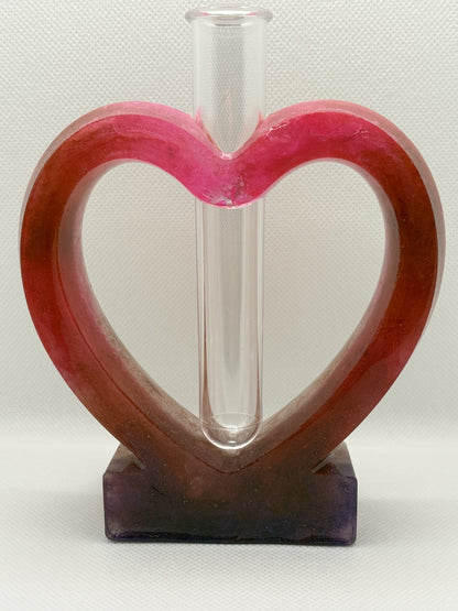 Heart Shaped Vase