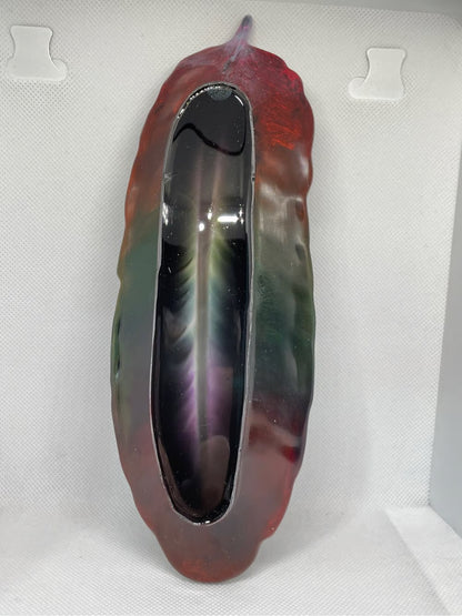 Resin Feather Tray