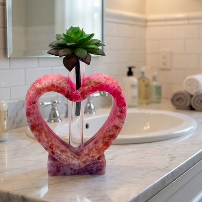 Heart Shaped Vase