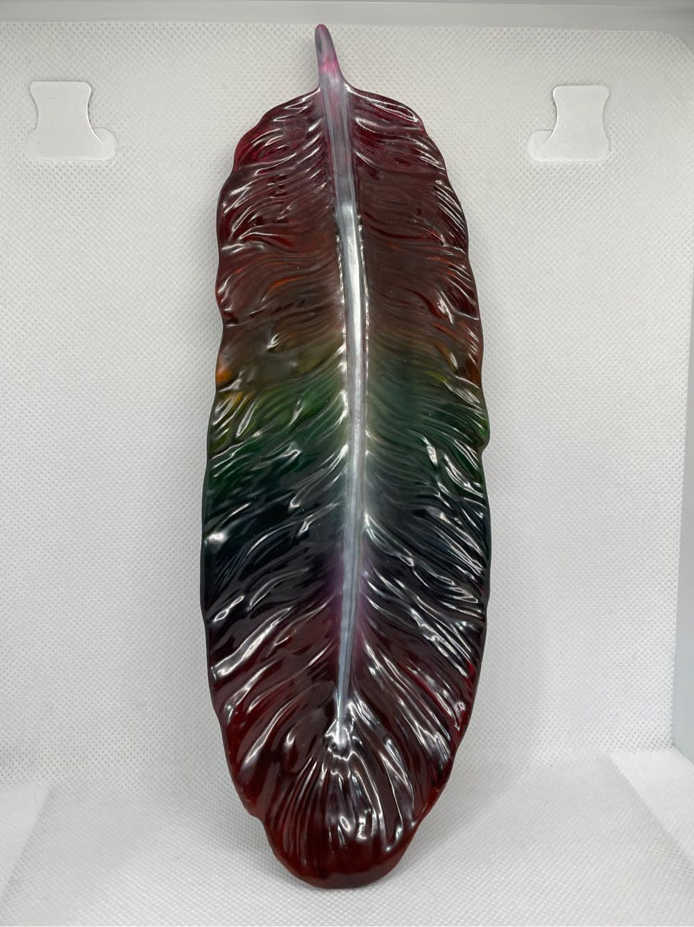 Resin Feather Tray